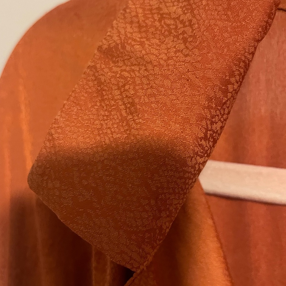 Free People Rust Wrap Mini Dress - Women - Picture 6 of 9